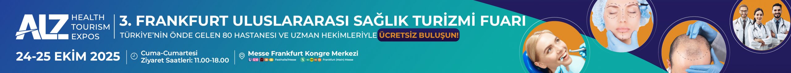 3. Frankfurt Uluslararası Sağlık Turizmi Fuarı